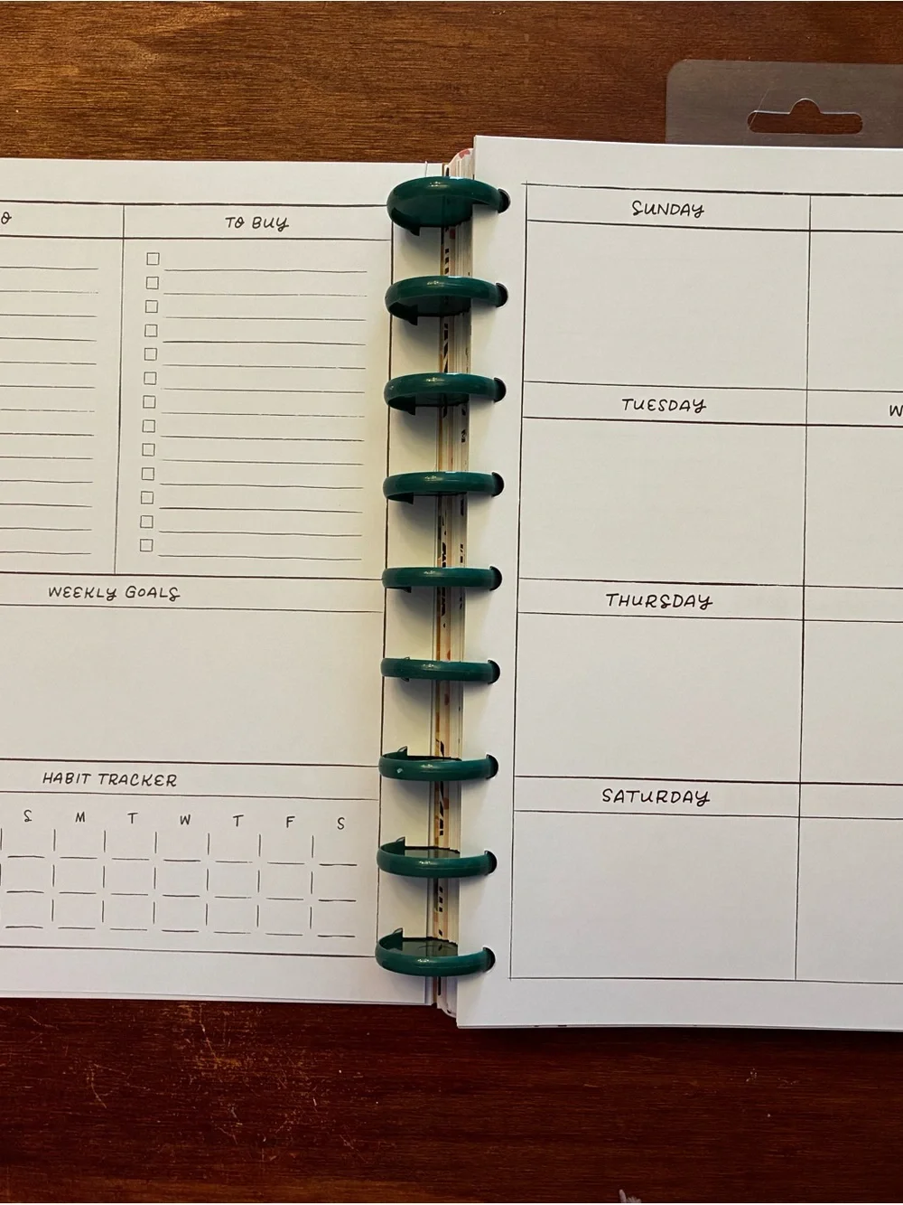 Crate Paper Maggie Holmes Floral Planner Notebook Disc Binding